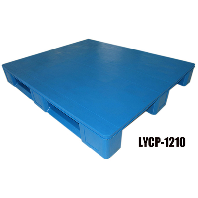 Il materiale blu dell'HDPE di LLDPE che annida i pallet di plastica piani ha personalizzato