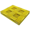 Pallet di plastica 1300*1200mm dell'euro accatastabile giallo per trasporto