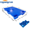 Pallet di plastica dell'HDPE solido blu della piattaforma fatti da plastica riciclata