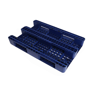 Pallet di plastica di rinforzo d'acciaio dell'euro di tormento durevole industriale resistente dell'HDPE