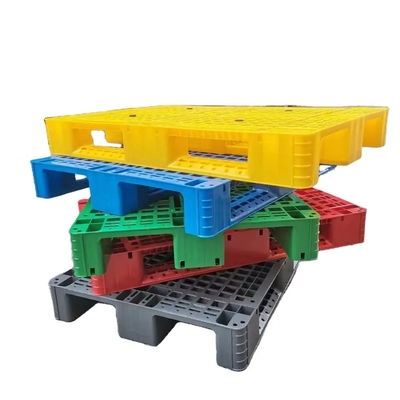 pallet di plastica blu di 1200X1000X150mm LYCW-1210C con Antivari d'acciaio