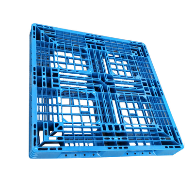 Singolo pallet di plastica affrontato 1100X1100X125mm dell'euro igienico leggero